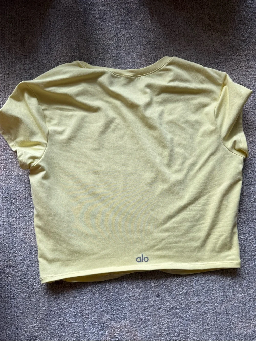 Alosoft Crop Finesse Short Sleeve